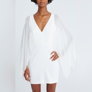 ✨HALSTON RYLEE CREPE CAFTAN SLEEVE MINI✨